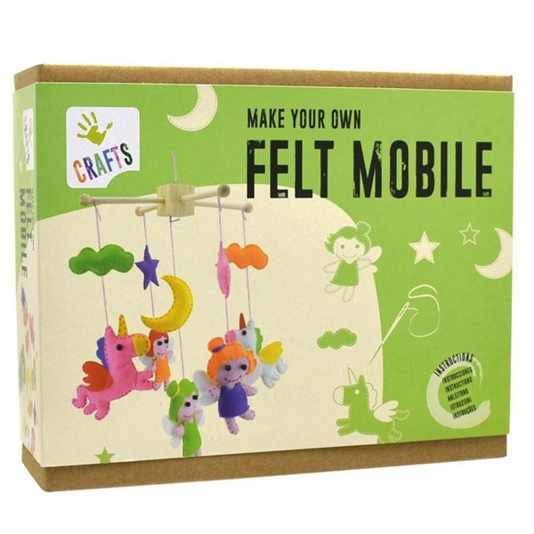 Andreu toys Вълшебен свят - Украса за стая - комплект за шиене с филц